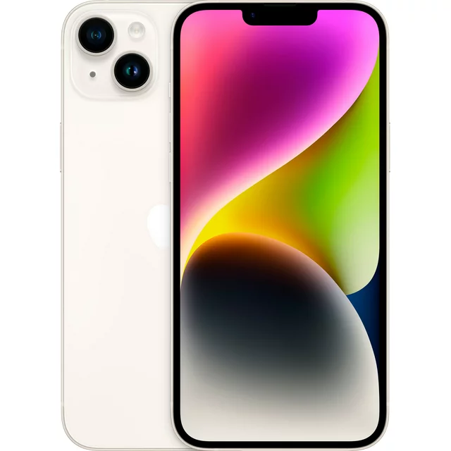 Restored Apple iPhone 14 Plus - Carrier Unlocked -512GB Starlight - MQ3T3LL/A (Refurbished)